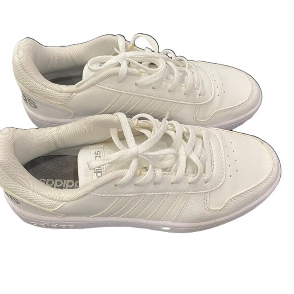 Adidas White Lace-Up Sneakers - Picture 4 of 6